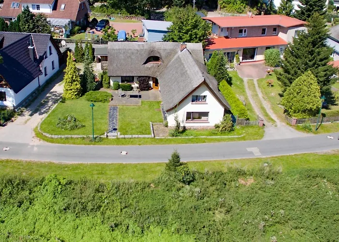 شقة Wg Bernstein - Reetdachhaus - Ruhe Und Seeblick *